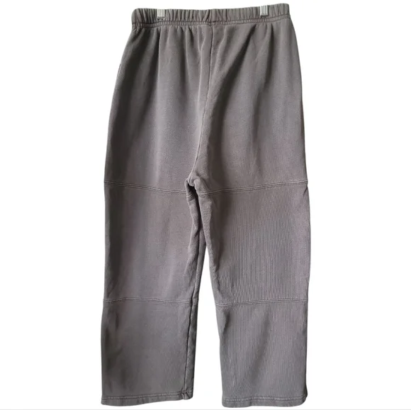 Les Tien Mens Black Faded Gaucho Lounge Pantsby Les Tien Cotton Size XXS